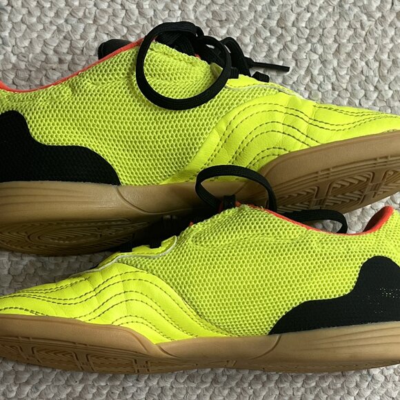 Adidas Copa Sense 3 Boy's Men's Size 4 Indoor Soccer Football Yellow Black Shoes - Picture 9 of 11